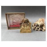 Chinese Carved Soapstone Pieces