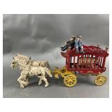 Kenton Cast Iron Overland Circus Wagon