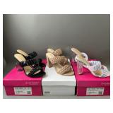 Size 7.5 Dress Sandals, Shoe Dazzle, Reyia & More