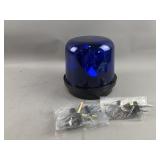 Revolving Blue Light