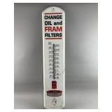 Vintage Fram Filters Metal Advertising Sign