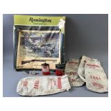 Vntg Remington Pump Shotgun Box & More