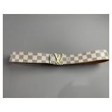 Louis Vuitton Palmer Canvas Belt