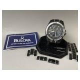 Bulova Menï¿½s Diamond Accent Marine Star Watch
