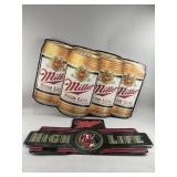 Miller High Life Metal Beer Signs