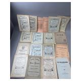 Antique Metropolitan Opera Booklets & More