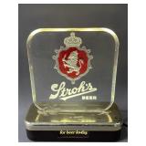 Strohï¿½s Light Up Beer Sign