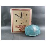 Watts Hardy Wall Clock & MCM Sunbeam