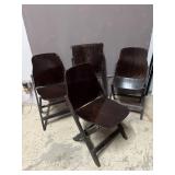 1930 Wood Folding Chairs