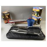 Lodge Cast Iron Griddle, OFF Bug Lamps & More