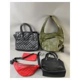 Quilted Black Aldo Handbag & More Purses