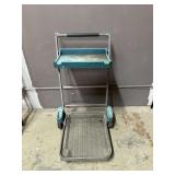 Folding 100lb Capacity Rolling Cart