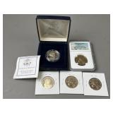 Susan B. Anthony Proof & Sacajewea Coins