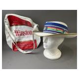 Double Sided Camel Winston Bag & Halos Hat