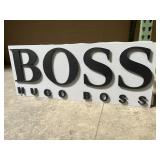 Hugo Boss Plastic Signs