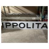 Ippolita 9.5ï¿½ by 1.5ï¿½ Plastic Sign
