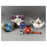Royal Albert Teapot, Belly Dancer Sash & More
