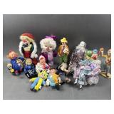 Wind Up Vtg Clown, Ceramic & More