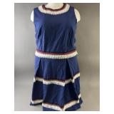 NWT Just Fab 2X Fit & Flare Dress