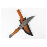 Handmade Damascus Steel Knife J