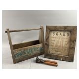 Single Cavity Bullet Mold, Wooden Caddy & More