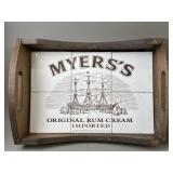 Myers Original Tum Tile & Wood Ad Tray