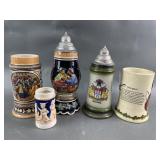 England, Western Germany & More Steins