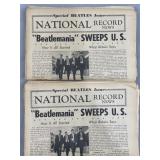 50 Beatlemania Sweeps US National Record Inserts