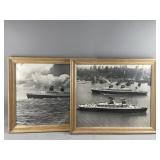 Framed United States Ocean Liner Prints