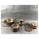 Antique Starline Pulley, Cast Iron, Copper & More