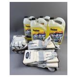 8 Pairs of Ford Work Gloves & De-Icer Fluid