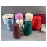 Wool & Wool Blend Industrial Yarn Spools