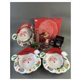 Mikasa Christmas Crystal Platter & More