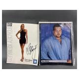 WWE Signed Stacey Keibler & Big Show Prints