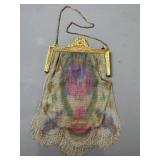 Art Deco Whiting & Davis Colored Mesh Handbag