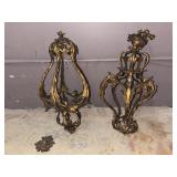 French Style Rococo Hanging Chandeliers