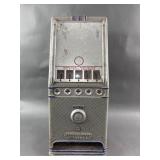 Antique Silver Queen Vending Machine