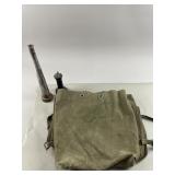 Ammunition Bag, Fire Hose Nozel & More