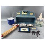 Rustic Farmhouse Including Mason Jars & More