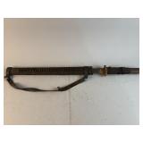 Antique Katana Sword In Sheath