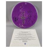 Bon Jovi Band Signed 12 inch Drum Head w/COA