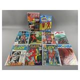 Vintage DC Flash Comics & Figurine