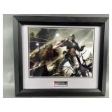 Autographed Chris Evans Captain America Print