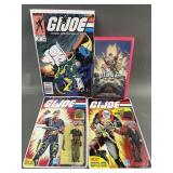 Carded 1983 G. I. Joe Enemy Weapons, Officer &More