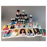 Comic Artist Collector Cards, Enamel & Paints