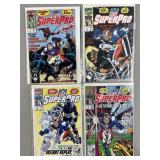 Marvel Comics NFL Super Pro Set of 4