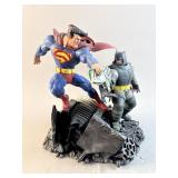 The Dark Knight Returns Superman Batman Sculpture