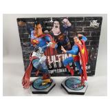 Ultimate Showdown Superman Vs Bizarro Statues