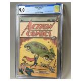 Action Comics #1 1976 Reprint Graded
