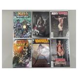 Kiss Blood & Stardust, Vampirella & More Comics